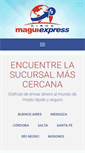 Mobile Screenshot of maguiexpress.com.ar